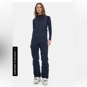 Halfdays Carson Bib Pant Navy NWT Small